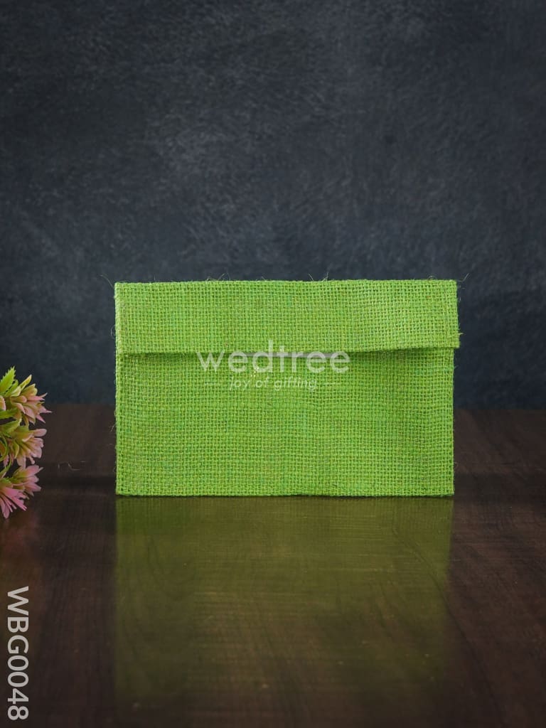 Jute Envelope Purse - Wbg0048 Bags