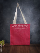 Jute Shopping Bag With Thread Handle - Wbg0865 Bags