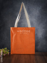 Jute Shopping Bag With Thread Handle - Wbg0865 Bags