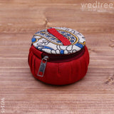 Kalamkari Bangle Box - W3145 Jewellery Holder