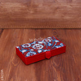 Kalamkari Rectangle Jewel Box - W3787 Jewellery Holder