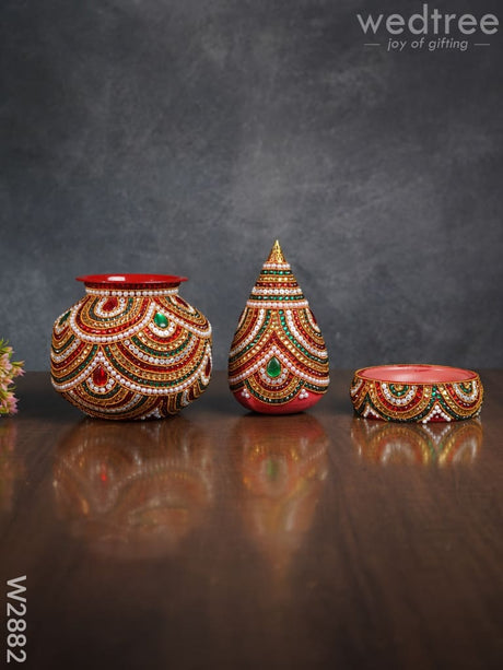 Kalash - Stone And Kundhan Big W2882 Wedding Essentials