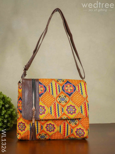 Kantha Work Sling Bag - Wl1326 Bags