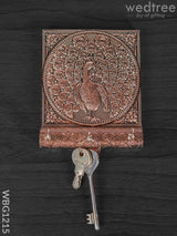 Peacock Copper Oxidised Keystand - Wbg1215 Key Hangers