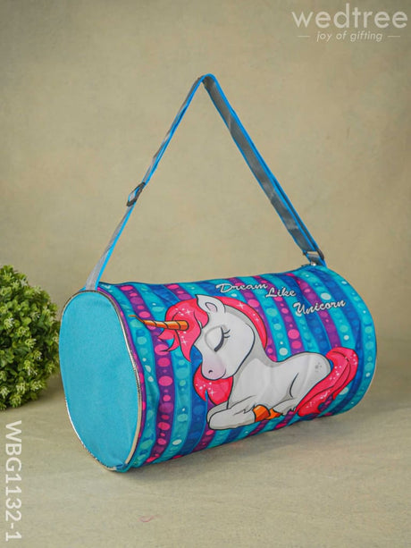 Kids Duffle Bag - Unicorn Wbg1132-1 Return Gifts