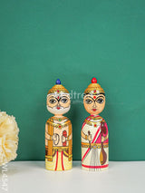 Kondapalli Toy - Brahma Saraswathi Wl4547 Wooden Decor