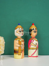 Kondapalli Toy - Brahma Saraswathi Wl4547 Wooden Decor