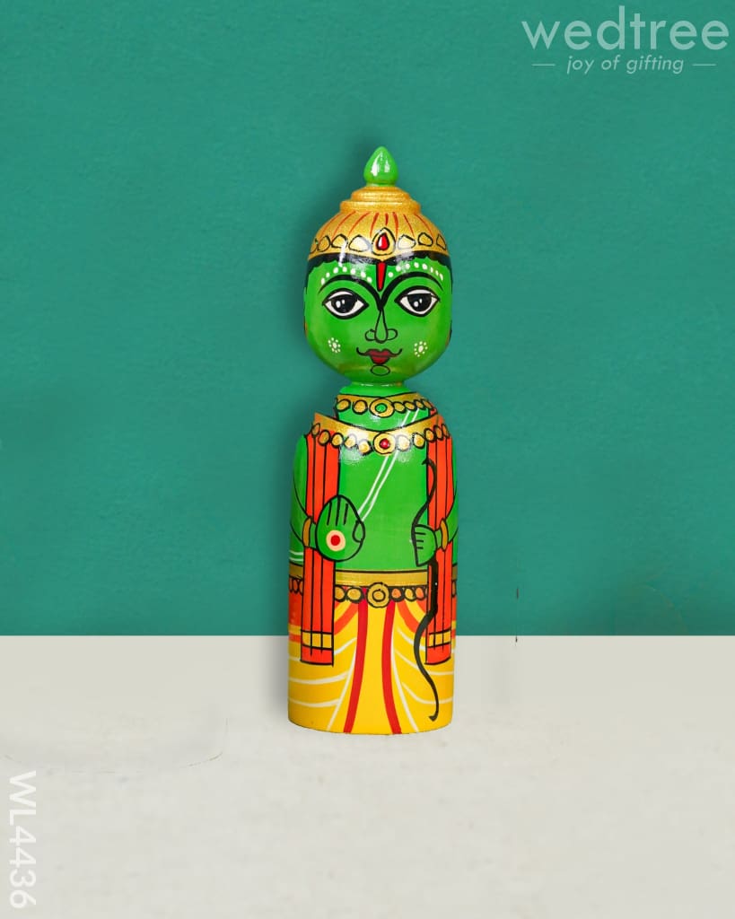 Kondapalli Toy - Ram Dabar Wl4436 Wooden Decor