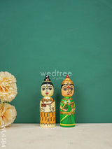 Kondapalli Toy - Shivan Parvati Wl4584 Wooden Decor