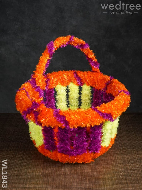 Krishna Jayanthi Decorative Basket - Wl1843 Pooja Utilities