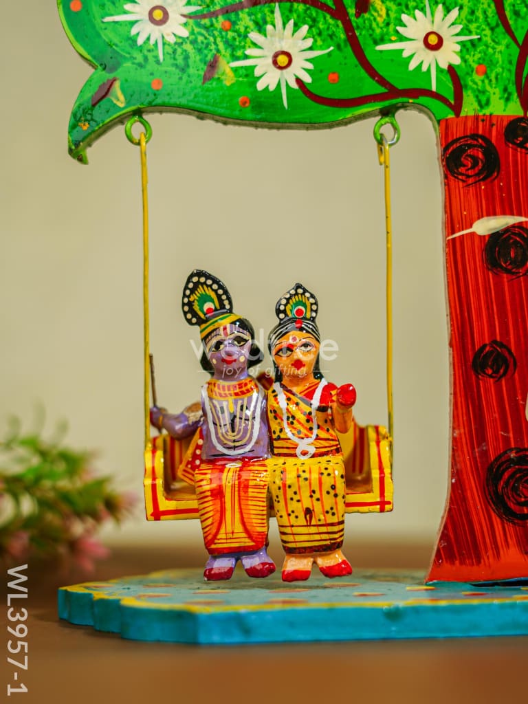 Krishna Jula - Wl3957 Wooden Decor