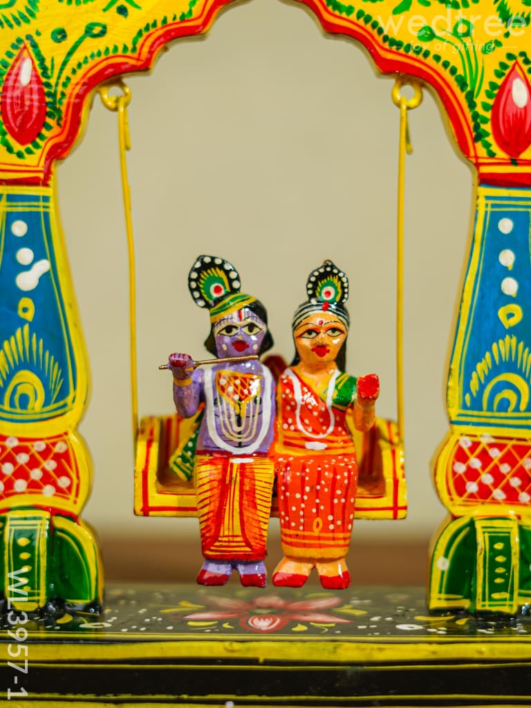 Krishna Jula - Wl3957 Wooden Decor