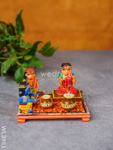 Krishna Story Set - Wl3961 Wooden Decor