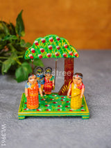 Krishna Story Set - Wl3961 Wooden Decor