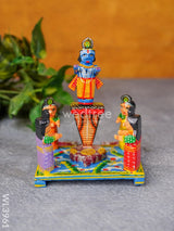 Krishna Story Set - Wl3961 Wooden Decor