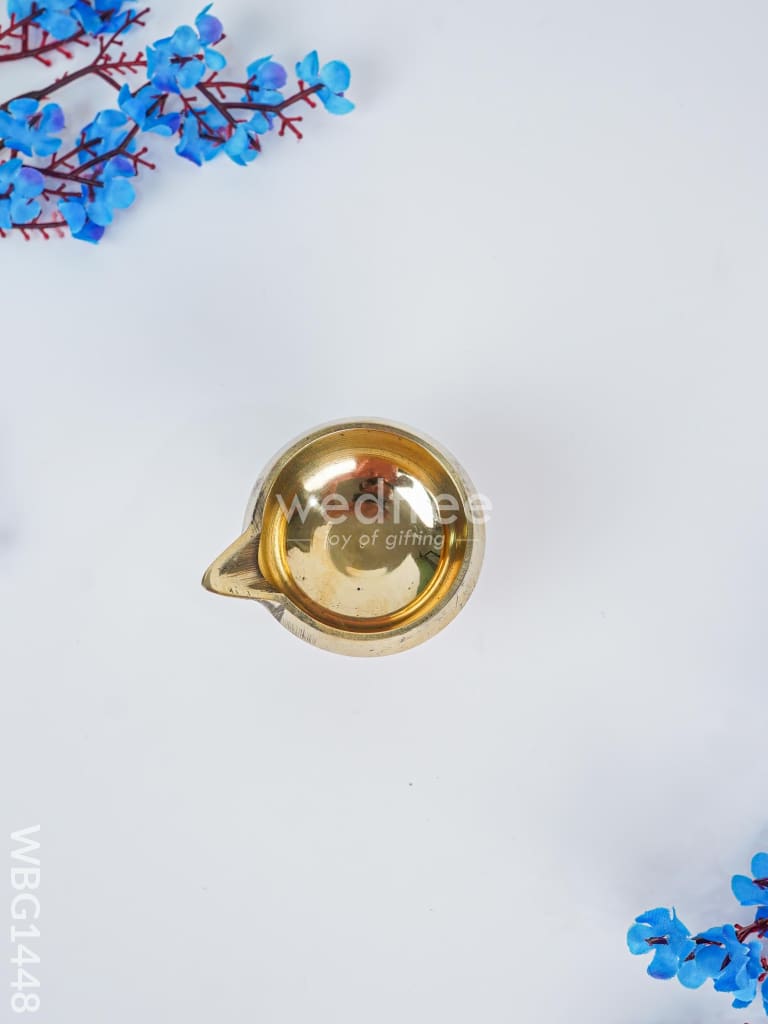 Kubera Deepam - Wbg1448 Brass Diya Rg