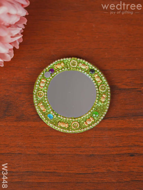 Lac Pocket Mirror - W3448 Mirrors Return Gifts