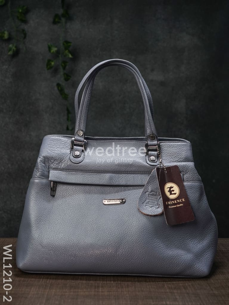 Ladies Handbag - Leather Wl1210 Cement Handbags