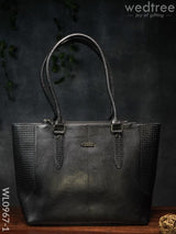 Ladies Handbag - With Squared And Plain Design Mixed Wl0967 Handbags