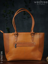 Ladies Handbag - With Squared And Plain Design Mixed Wl0967 Handbags