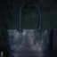 Ladies Handbag - With Squared And Plain Design Mixed Wl0967 Navy Blue Handbags