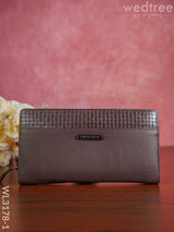 Ladies Wallet With Self Design - Wl3178 Wallet