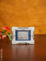 Lakshmi Ganesha 999 Silver Frame - Wl4168 German Photo