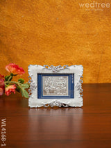 Lakshmi Ganesha 999 Silver Frame - Wl4168 German Photo