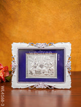 Lakshmi Ganesha 999 Silver Frame - Wl4168 Large German Photo