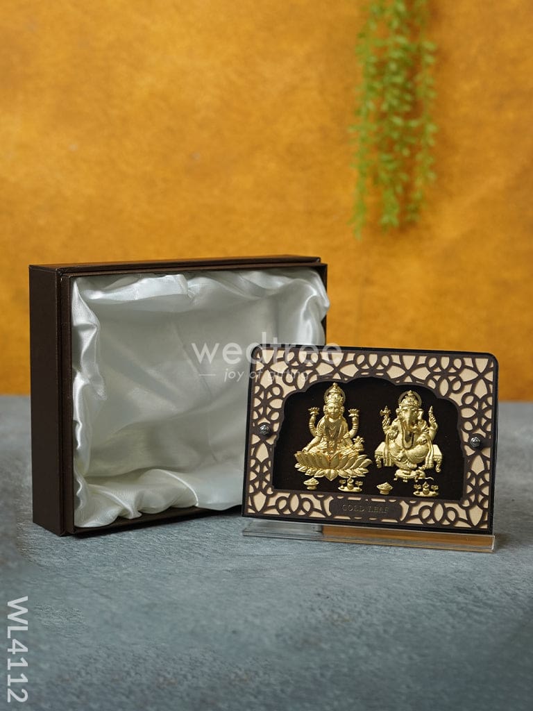 Lakshmi-Ganesha Frame With Stand (5 X 6) - Wl4112 Frames