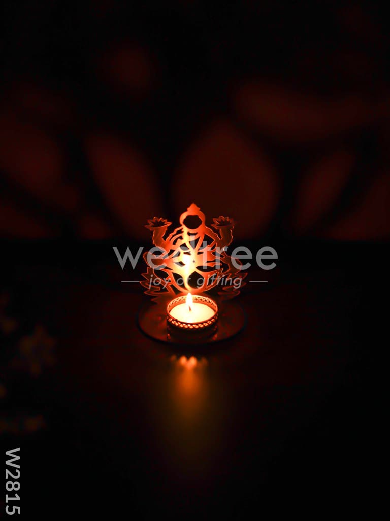 Lakshmi Shadow Candle Holder - Mdf W2815 Diyas