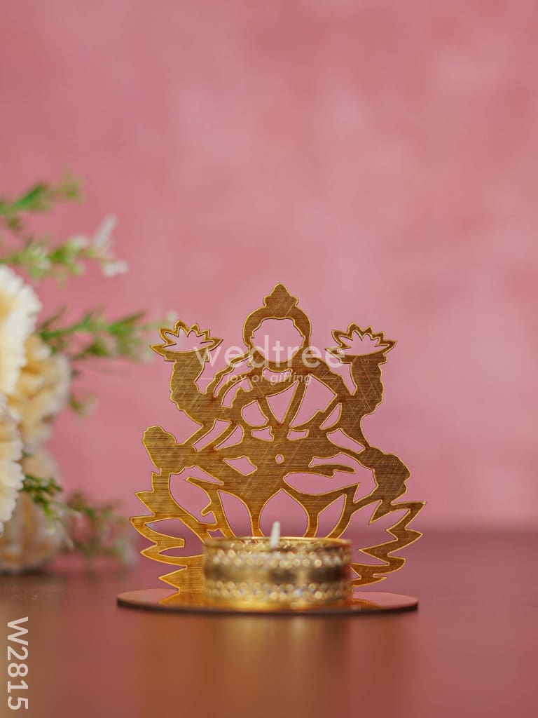 Lakshmi Shadow Candle Holder - Mdf W2815 Diyas