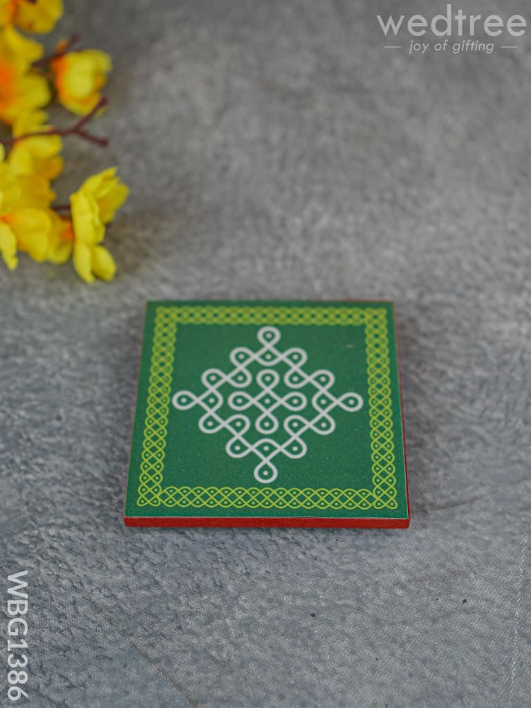 Laminated Manai - Kolam Design 4 X Wbg1386 Rg