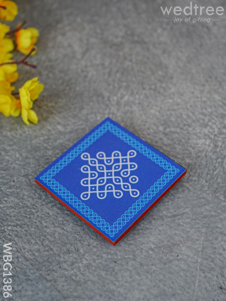 Laminated Manai - Kolam Design 4 X Wbg1386 Rg