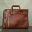 Laptop Bag In Leather With Expandable Sleek - Wl1213 Light Brown Corporate Gifts