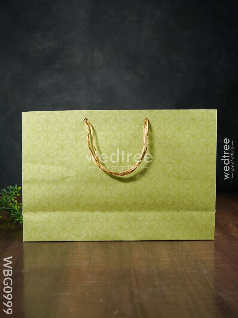 Leaf Design Paper Bag - Wbg0999 Bags