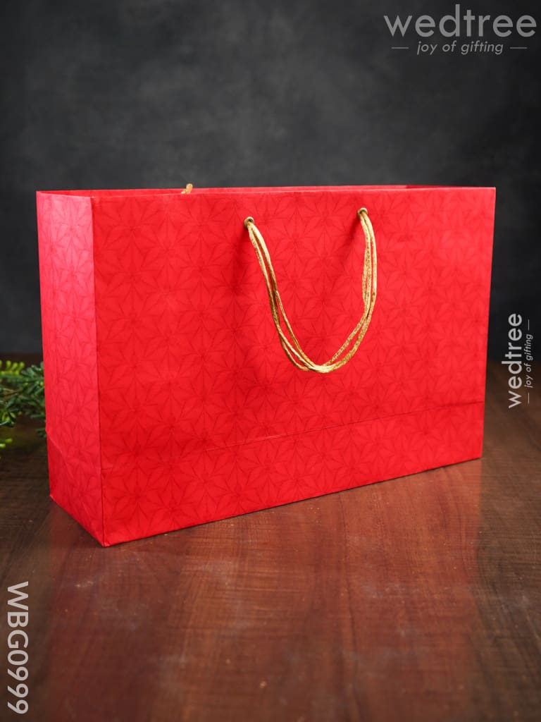 Leaf Design Paper Bag - Wbg0999 Bags