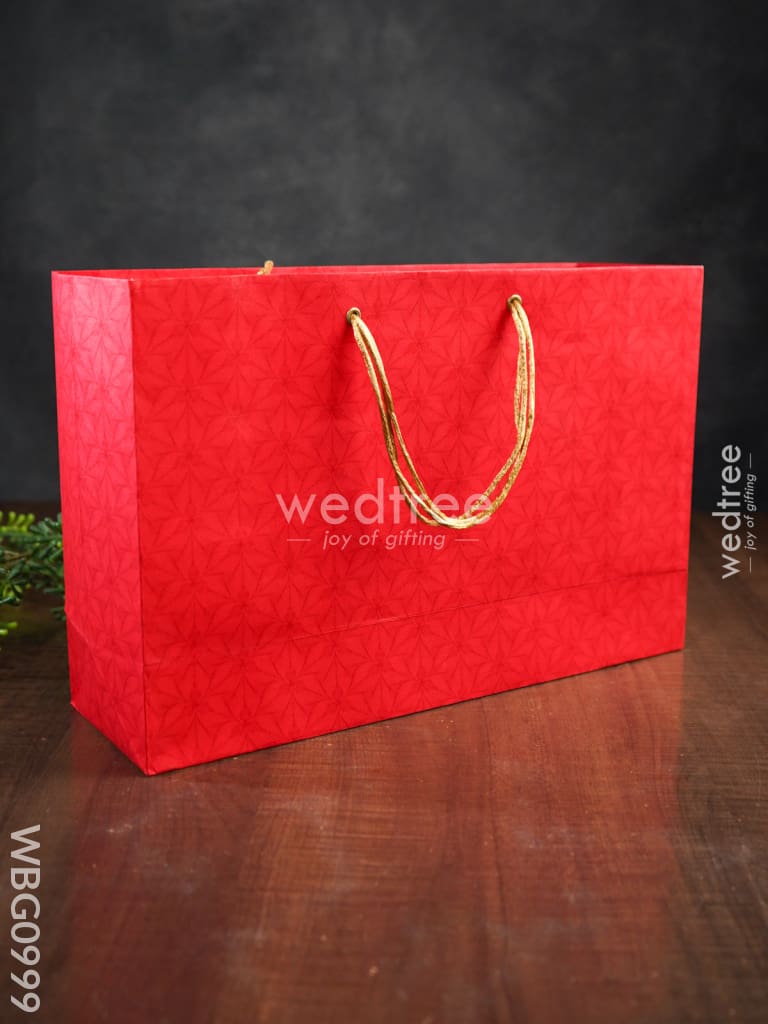 Leaf Design Paper Bag - Wbg0999 Bags