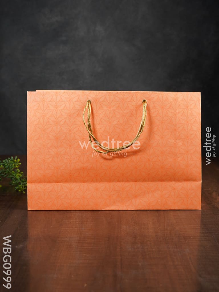 Leaf Design Paper Bag - Wbg0999 Bags