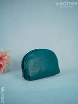 Leather Pouch - Emerald Green Wl4157 Bags & Wallets