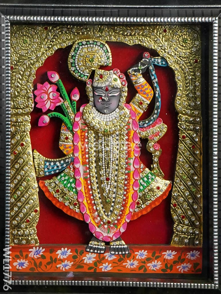 Led Frame: Shreenathji Rajbog (16X13) - Wl1776 Frames