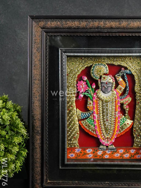 Led Frame: Shreenathji Rajbog (16X13) - Wl1776 Frames