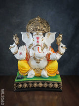 Lord Ganesha Idol - Polyresin Wl3163 Showpieces