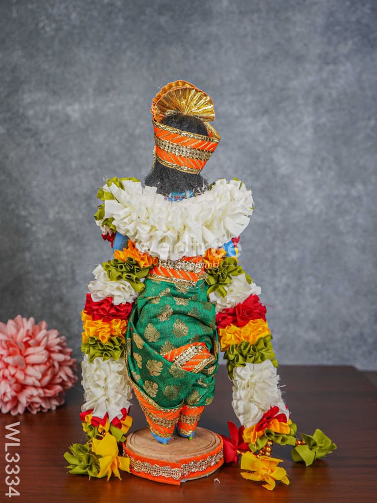 Lord Krishna Doll - 12 Inch Wl3334 Dolls