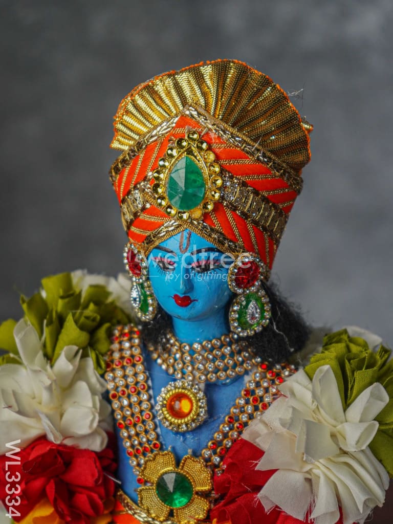 Lord Krishna Doll - 12 Inch Wl3334 Dolls