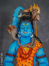 Handcrafted Polyresin Lord Shiva Idol - Wl2990-2 Showpieces