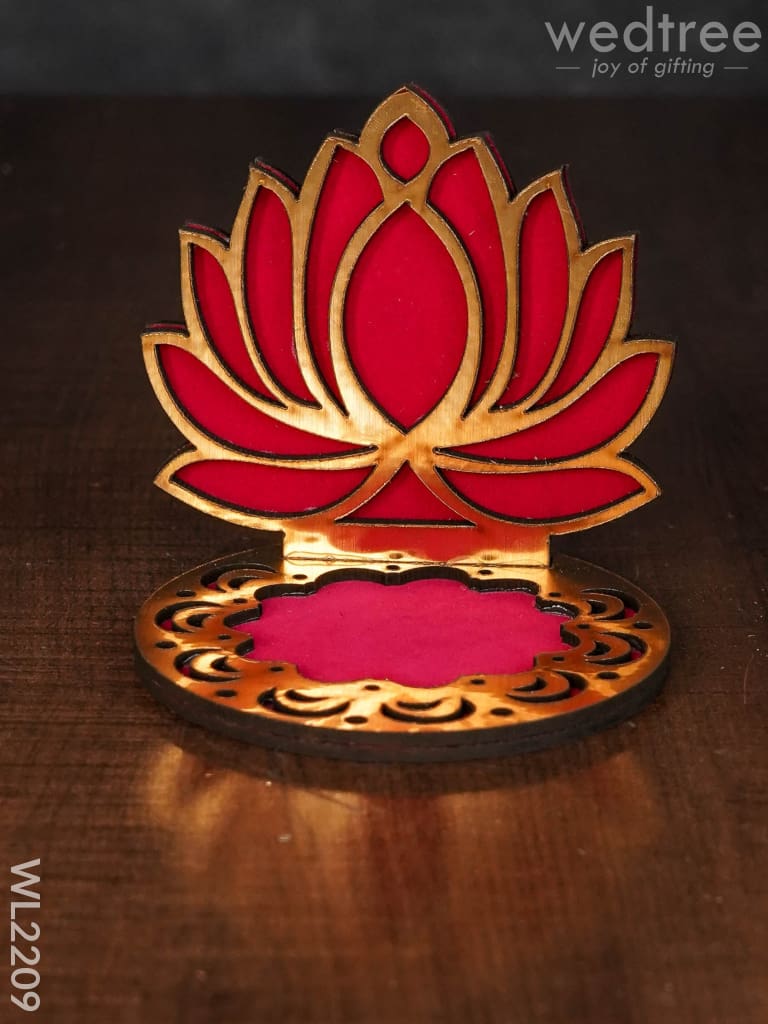 Lotus Diya/Candle Stand - Wl2209 Candles