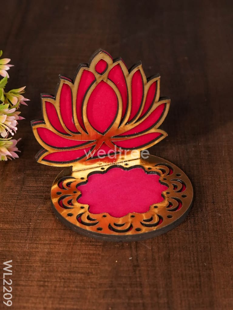 Lotus Diya/Candle Stand - Wl2209 Candles