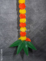 Mango Leaf Thoran With Wall Hanging - Wbg1078 Thorans