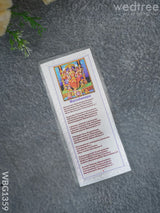 Manidweepa Chalisa - Wbg1359 Photo Frames Rg